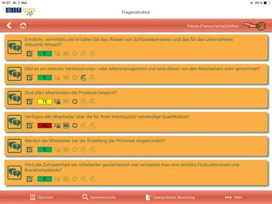 BITqms2Go Preview iPad  Ekran Görüntüleri