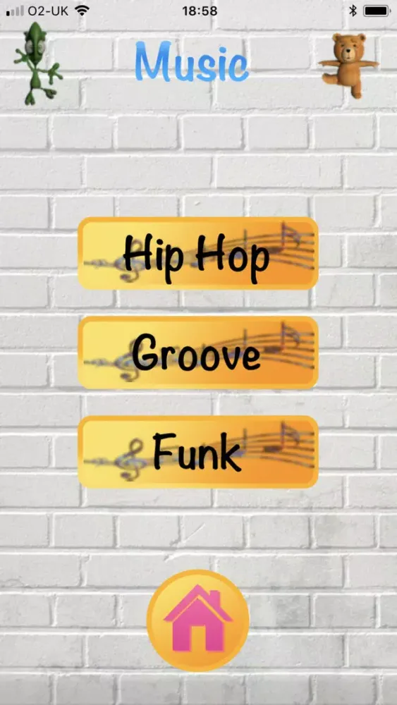 Capturas de tela do Dancing Toons