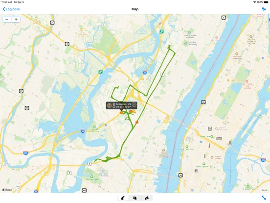 Captures d'écran de 7P Tracking iPad 