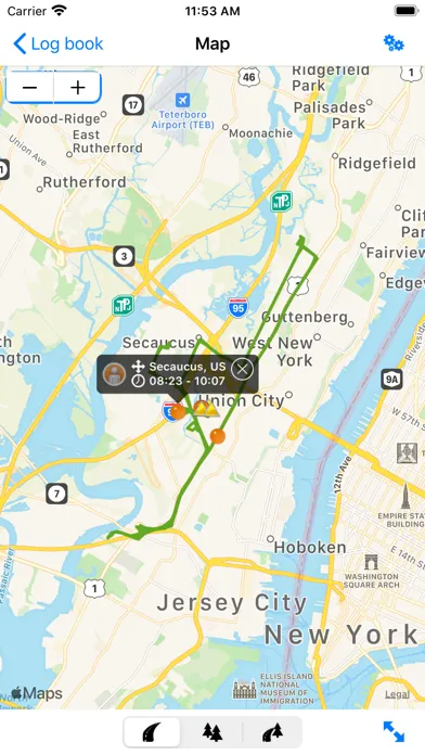 Captures d'écran de 7P Tracking