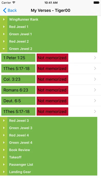Captures d'écran de Memory-WR