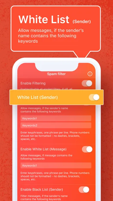 SpamFilter by MobiDev স্ক্রিনশট