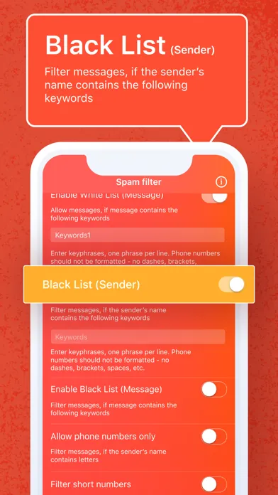 SpamFilter by MobiDev স্ক্রিনশট