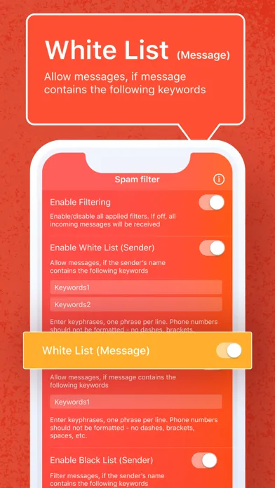 SpamFilter by MobiDev স্ক্রিনশট