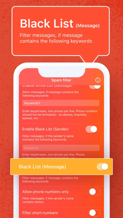 SpamFilter by MobiDev স্ক্রিনশট