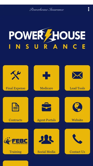 ภาพหน้าจอของ Powerhouse Insurance