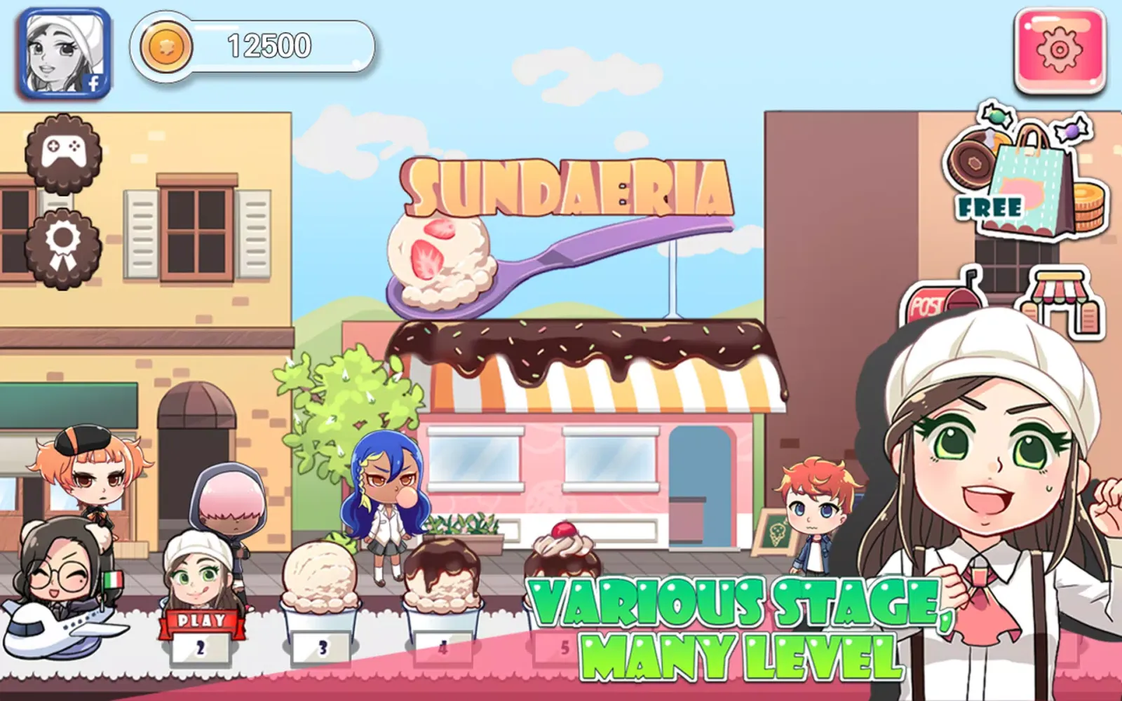 Jean's Sundaeria Screenshots