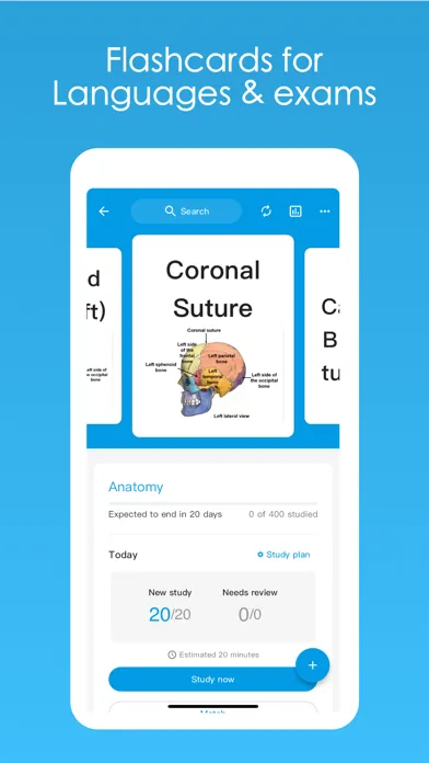 Zrzuty ekranu Cardary: Anki Flashcards Pro