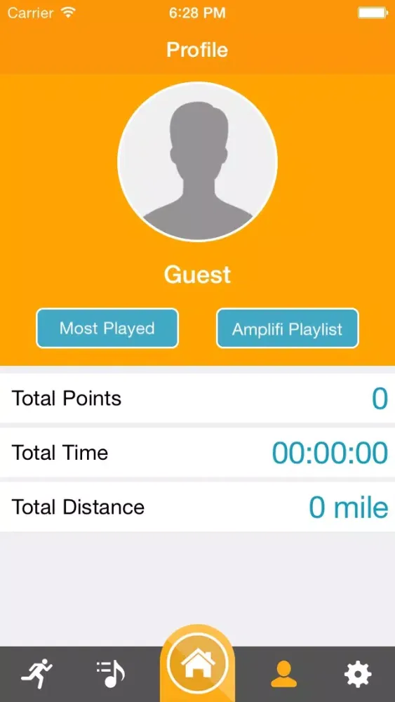 Ảnh chụp màn hình của Amplifi Fitness