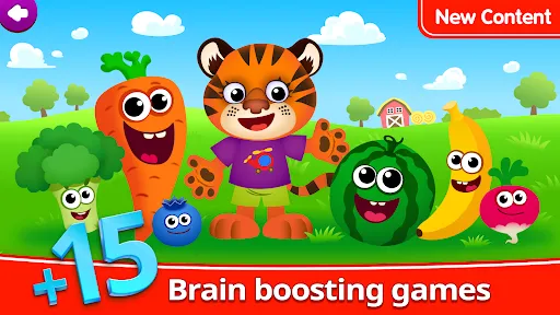 Скриншоты Educational games for kids 2 4