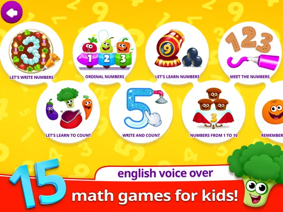 Counting games for kids Math 5 iPad  স্ক্রিনশট