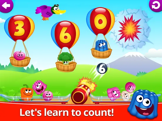 Counting games for kids Math 5 iPad  স্ক্রিনশট