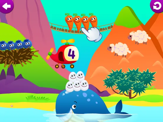 Counting games for kids Math 5 iPad  স্ক্রিনশট