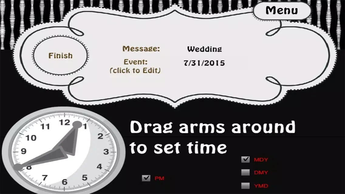 The Wedding Countdown سکرین شاٹس
