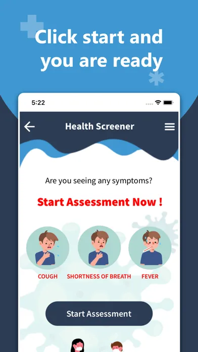 Health Screener 스크린샷