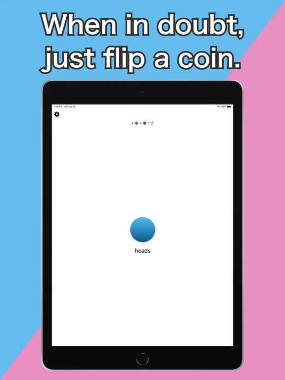 Screenshot di CoinTossy iPad 