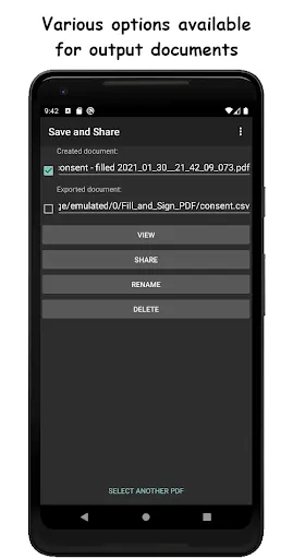 Fill and Sign PDF Forms Screenshots