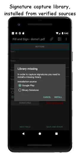 Fill and Sign PDF Forms Screenshots