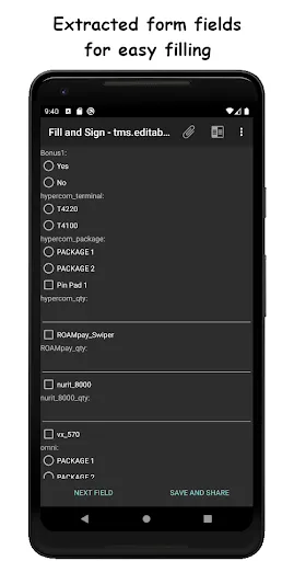 Fill and Sign PDF Forms Screenshots