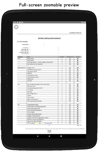 Fill and Sign PDF Forms Screenshots