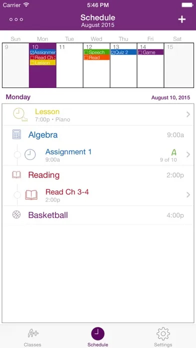 Student Planner • Dog Ate It Screenshots