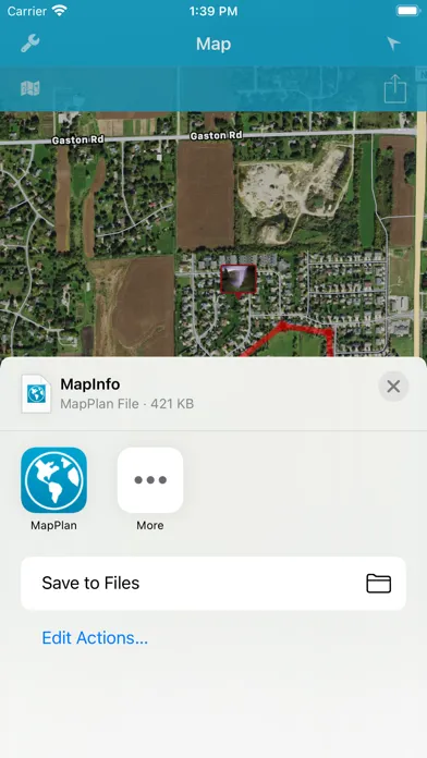 Capturas de pantalla de MapPlan