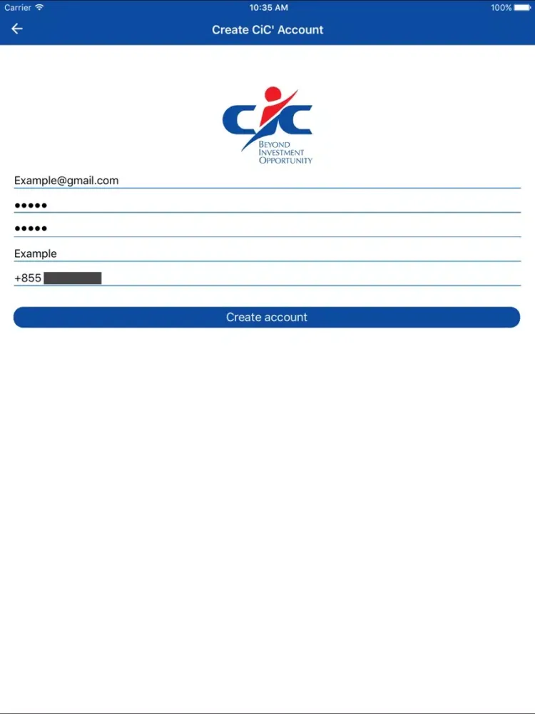 CiC Cambodia iPad  স্ক্রিনশট