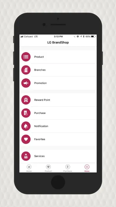 Скриншоты LG BrandShop