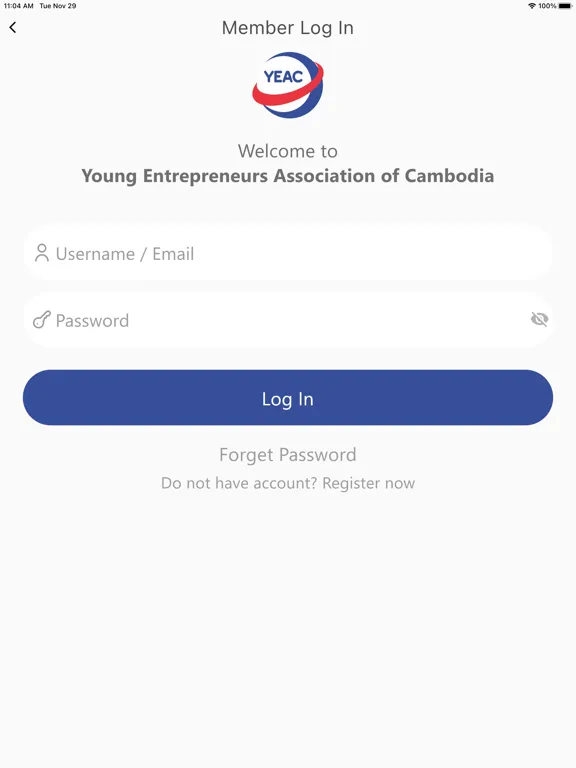 YEAC iPad  स्क्रीनशॉट