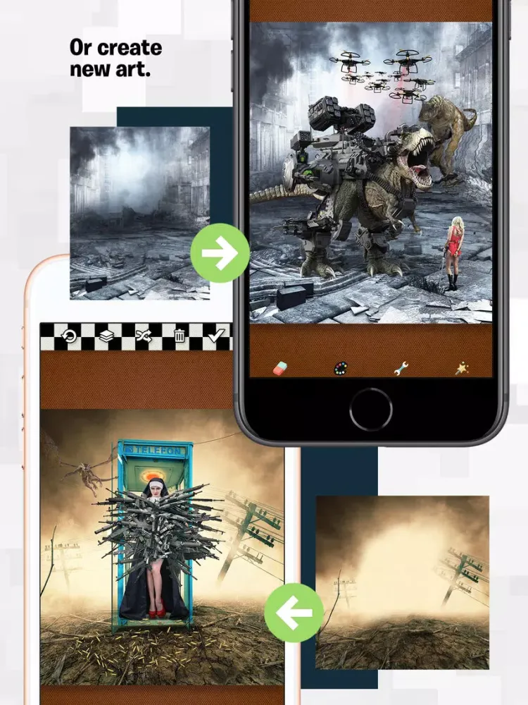 صور PhotoCrash 2 Overlay FX Editor iPad 