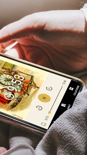 ภาพหน้าจอของ LibriVox Audio Books Supporter