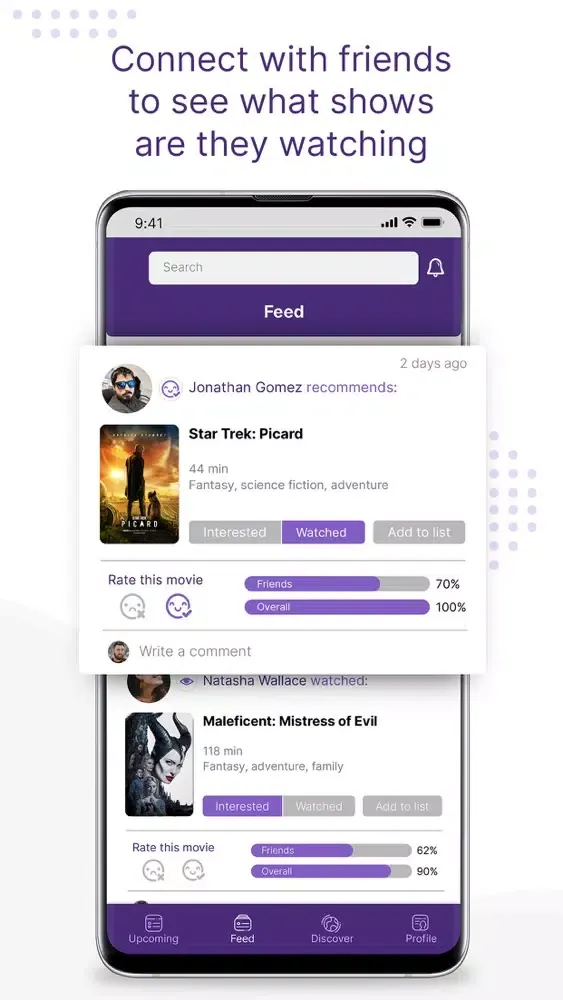 Clapboard - Movies & TV Screenshots