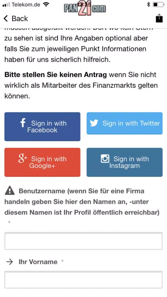 PAN-Finanzvertrieb von PAN21應用截圖