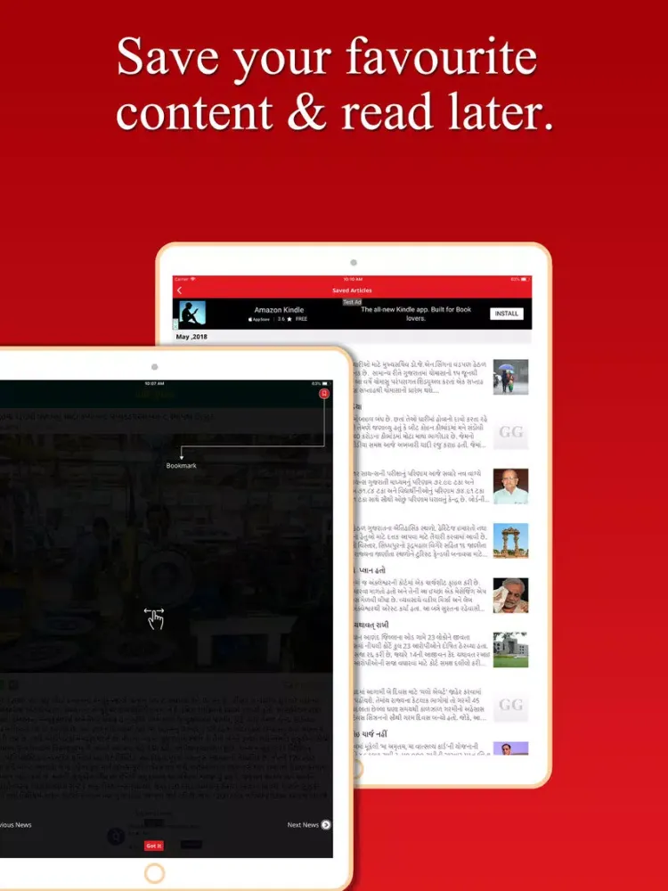Garavi Gujarat. iPad 应用截图