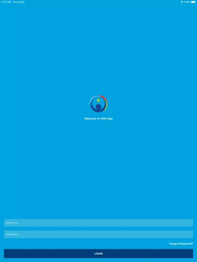 Скриншоты HOH App iPad 