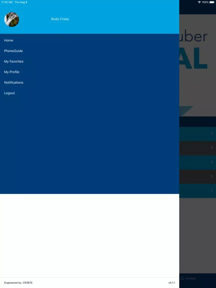 Скриншоты HOH App iPad 