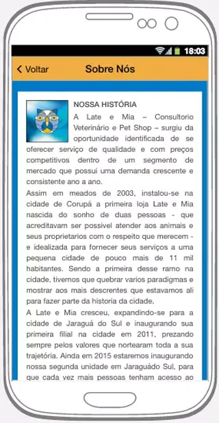 Late e Mia Pet Shop Screenshots