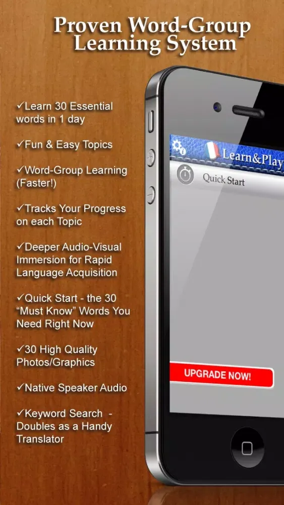 Capturas de tela do Learn&Play French FREE ~easier & fun! This quick, powerful gaming method with attractive pictures is better than flashcards