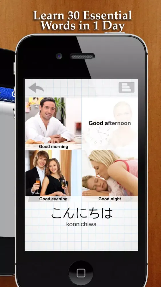 Tangkapan skrin Learn&Play Japanese FREE ~easier & fun! This quick, powerful gaming method with attractive pictures is better than flashcards