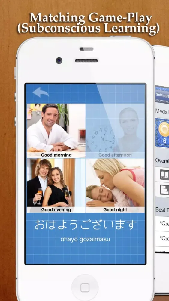 Tangkapan skrin Learn&Play Japanese FREE ~easier & fun! This quick, powerful gaming method with attractive pictures is better than flashcards