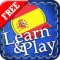 Learn&Play Spanish FREE ~easier & fun! This quick, powerful gaming method with attractive pictures is better than flashcards