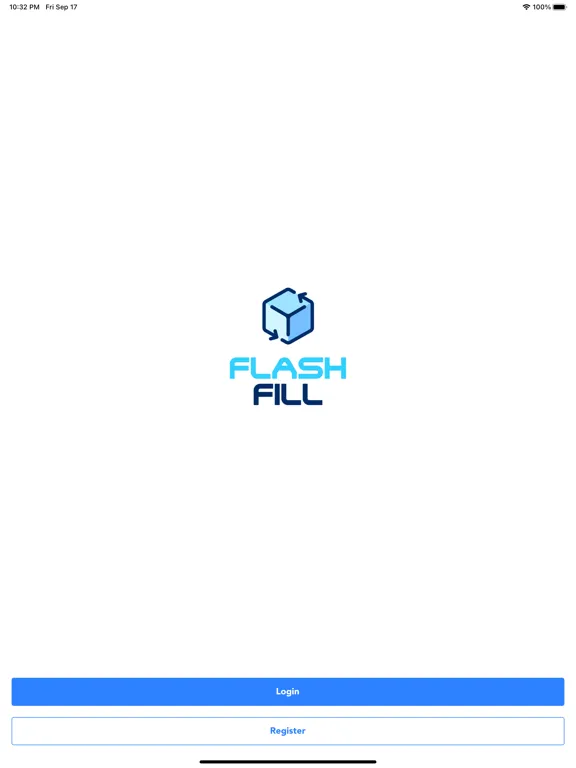 ภาพหน้าจอของ CR FlashFill iPad 