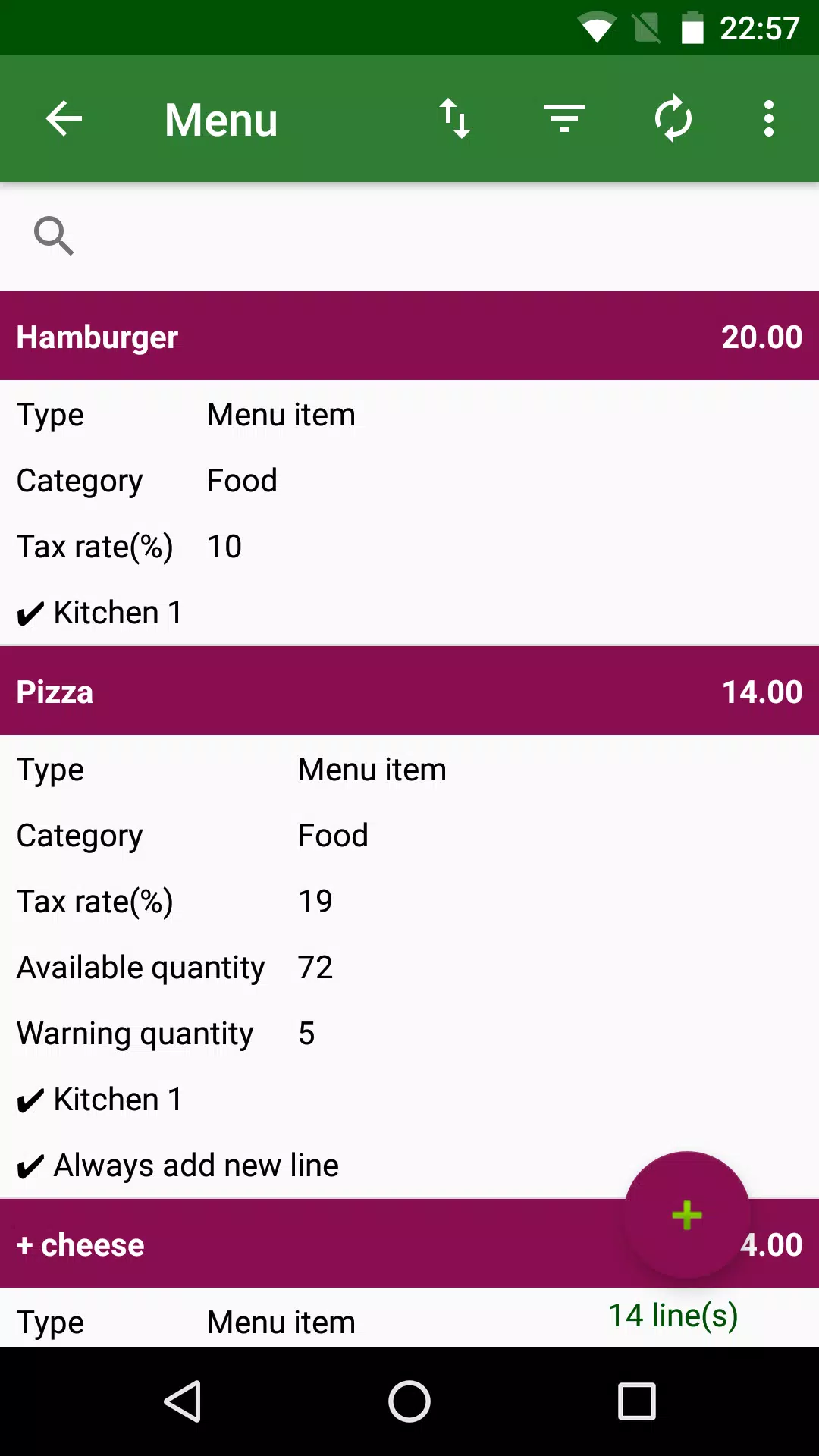 Didan cafe & restaurant pos Screenshots