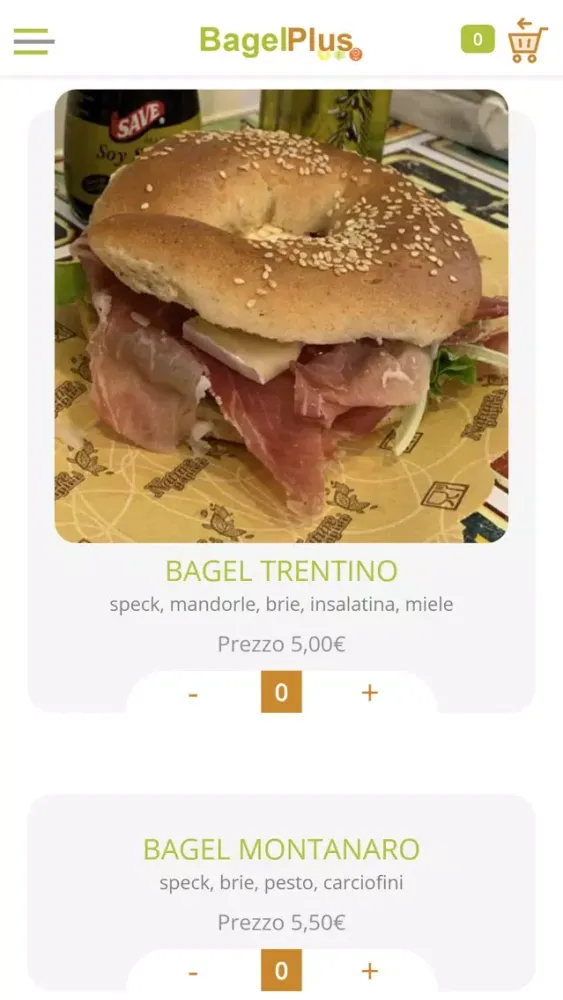 BagelPlus سکرین شاٹس
