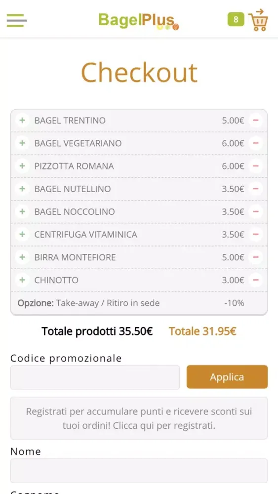 BagelPlus سکرین شاٹس