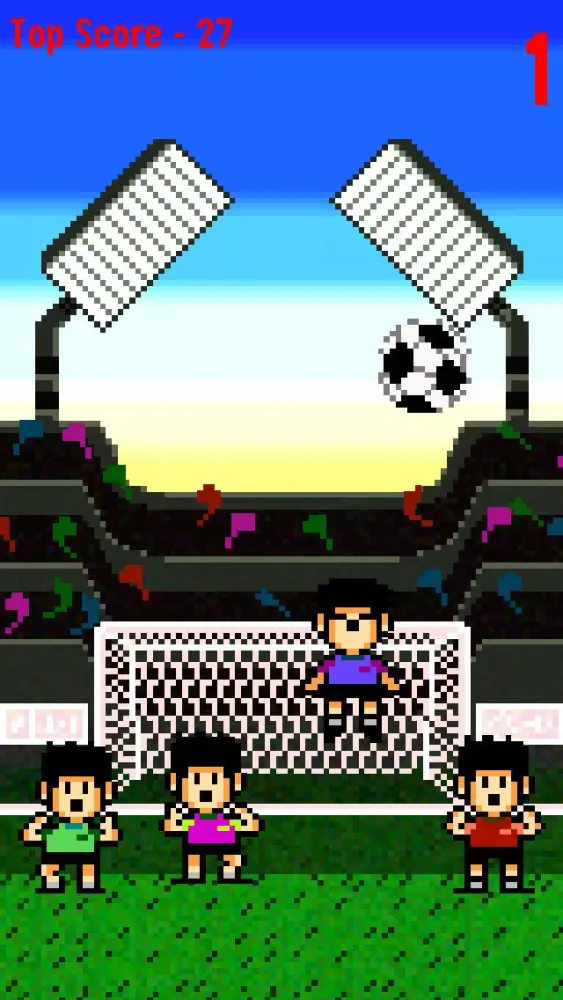 Tangkapan layar Soccer Slam!