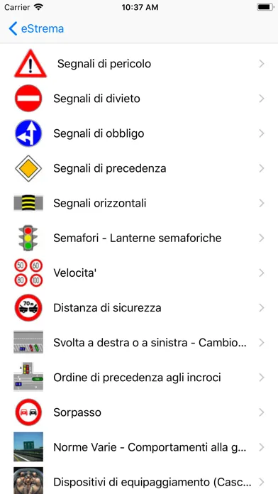 Screenshot di Estrema Mobile AM