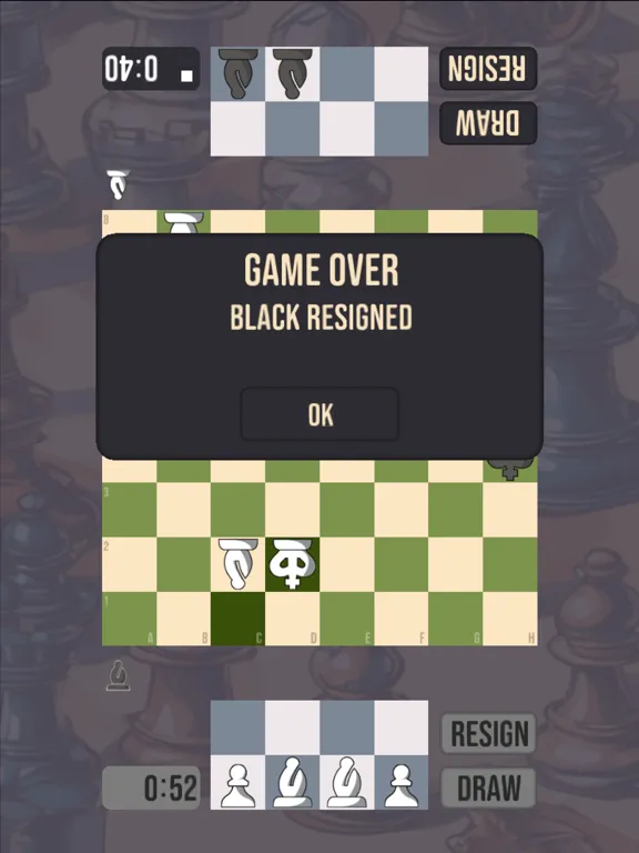 Tangkapan layar ChessDash iPad 