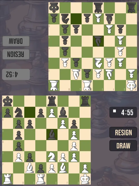 Tangkapan layar ChessDash iPad 