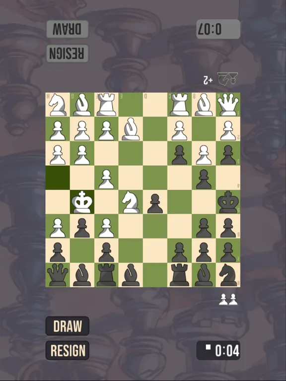 Tangkapan layar ChessDash iPad 